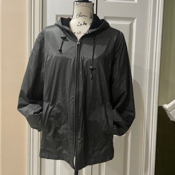 UD UTEX DESIGN RAIN HOOD COAT JACKET ZIP UP SIZE LARGE MEN WINTER JACKET COZZY - Picture 4 of 16